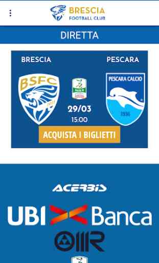 Brescia Calcio L'app ufficiale del Brescia Calcio 3