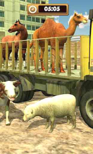 Camion trasporto animali fattoria e zoo 1