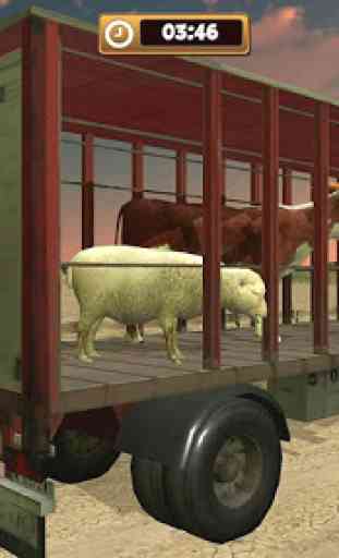 Camion trasporto animali fattoria e zoo 3