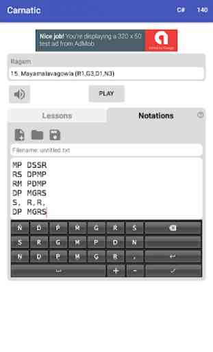 Carnatic - Indian Classical Music Notation Player 4
