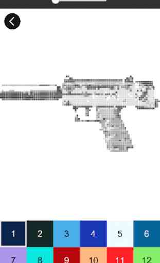 Coloring MLG Weapon Skins Pixel Art Game 1