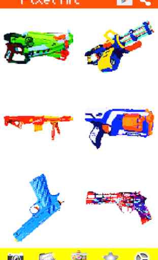 Coloring MLG Weapon Skins Pixel Art Game 4