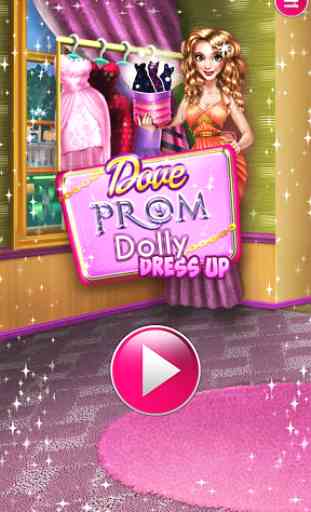 Dress Up Games: Dove Prom 1