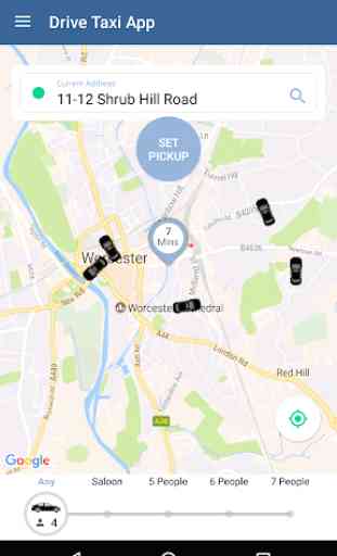 Drive Taxi App Worcester 2
