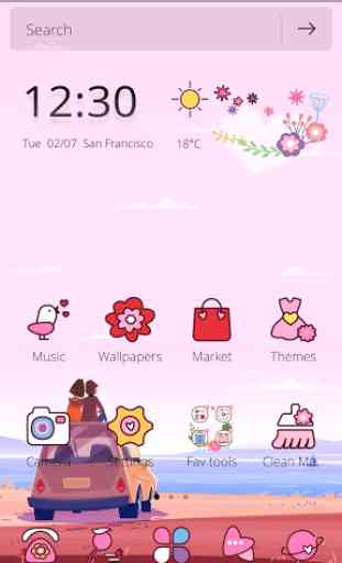 ema Pink Love per Android gratuito 1