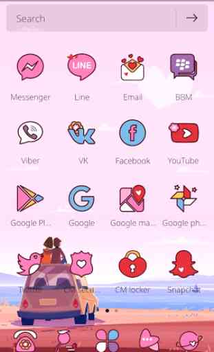 ema Pink Love per Android gratuito 2