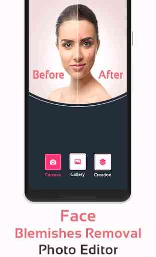 Face Blemishes Removal Photo Editor 3