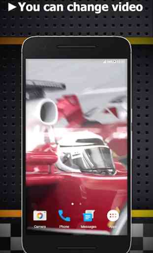 Formula Racing Video Live Wallpaper 2