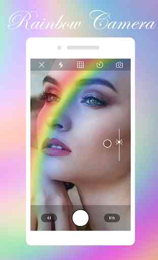Fotocamera arcobaleno - Effetto arcobaleno 2
