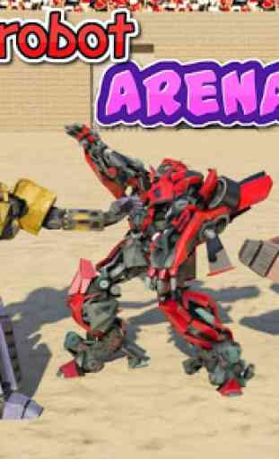 Futuristic Robot Arena Battle 1
