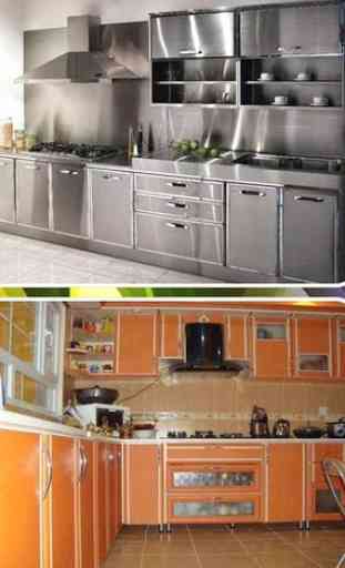 idee di design in alluminio da cucina 2