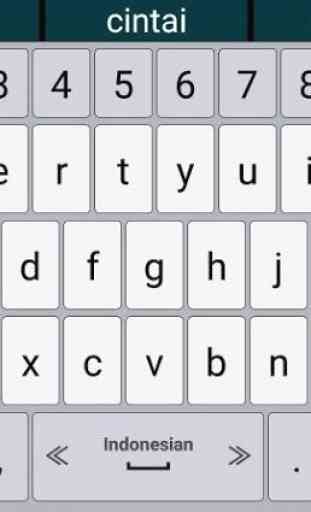Indonesian Language Pack for AppsTech Keyboards 1