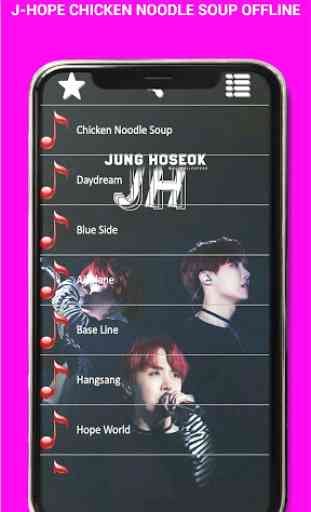 J-Hope Chicken Noodle Soup Offline BTS Wallpaper 1