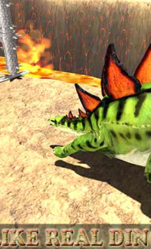 Jurassic Dinosaur Stunts Simulator : Survival Game 3