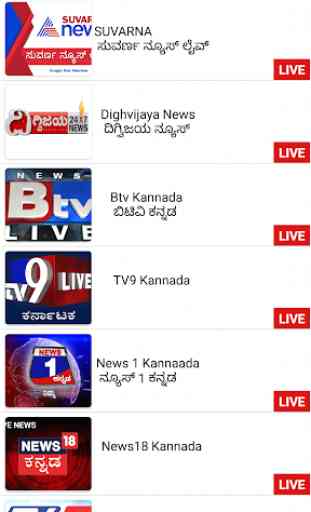 Kannada Live News TV 1