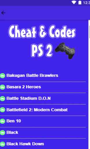 Kode Game PS2 Lengkap 2