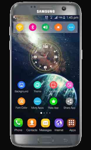 Launcher Samsung Galaxy A50 Theme 2