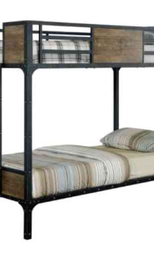 Minimalist Iron Bed Design 1