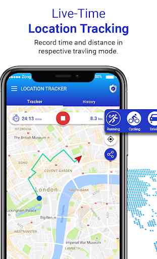 Mobile Location Tracker : GPS Maps Navigation 1