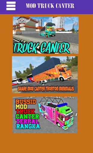 Mod Truck Canter Indonesia BUSSID 2
