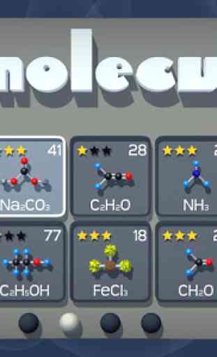 Molecule - a chemistry puzzle challenge 1