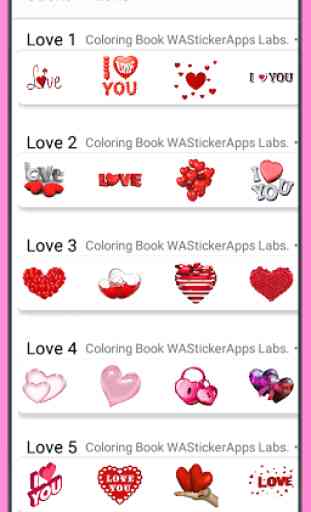 New Amor Stickers 2020 ❤️ WAStickerApps Amor 4