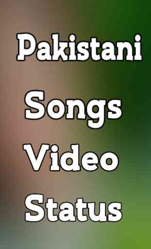 Pakistani song status 1