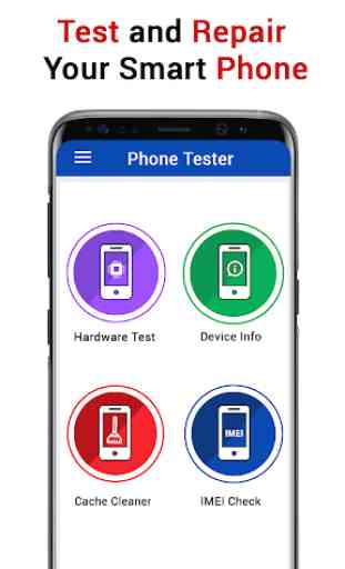 Phone tester – Test my mobile & Diagnose Android 1