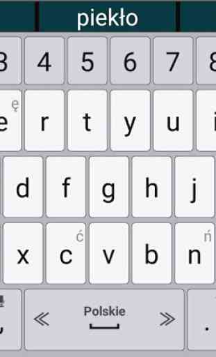 Polish Language Pack for AppsTech Keyboards 2