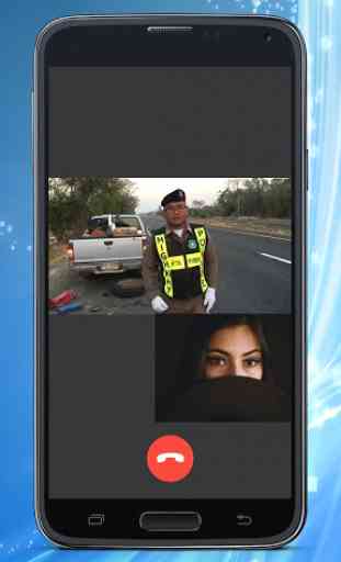 Polizia Chiamata Messaggio video Simulatore 2