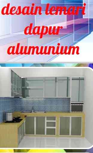 progettazione di mobili da cucina in alluminio 1