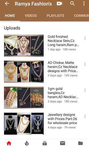 Ramya Jewellery Collection 4