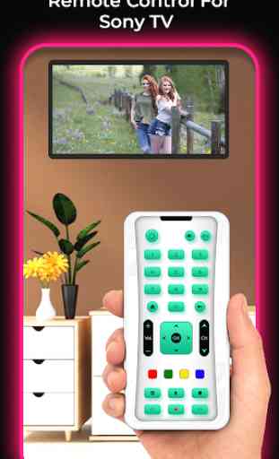 Remote Control For Sony TV 1