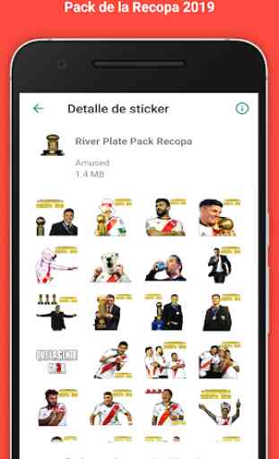 River Stickers para WhatsApp 2