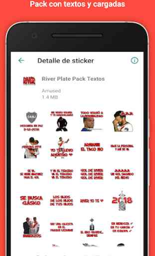 River Stickers para WhatsApp 3