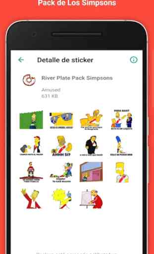 River Stickers para WhatsApp 4