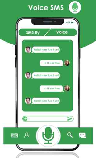 Scrivi SMS per voce - Voice SMS-Speech To Text SMS 4