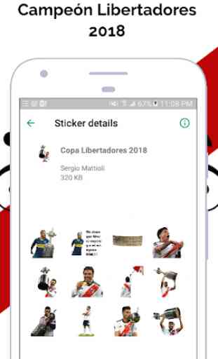 Stickers de River para WhatsApp - No Oficial 3