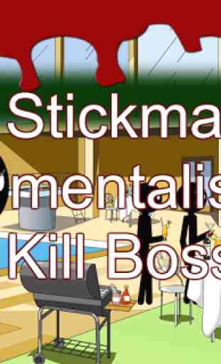 Stickman mentalist Kill Boss 1