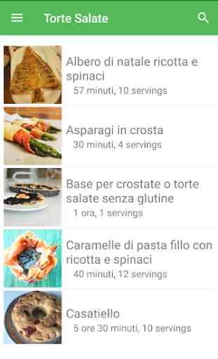 Torte Salate ricette di cucina gratis in italiano. 1