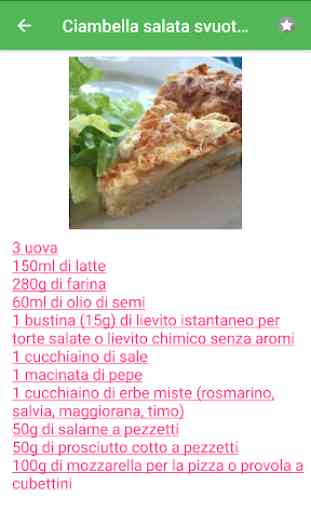Torte Salate ricette di cucina gratis in italiano. 4