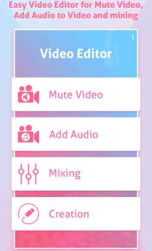 Video Editor: Mute Video, Add Audio to Video 2