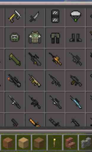 Weapons Mod New MCPE 1