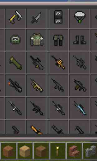 Weapons Mod New MCPE 3