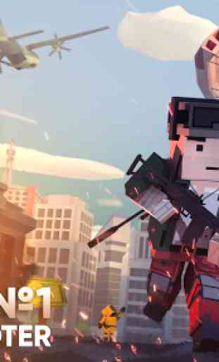 1 Pixel Battlefield online guns killing games 3D 1