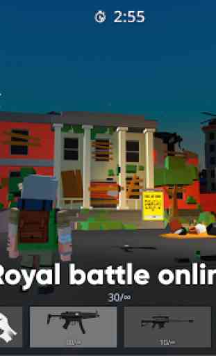 1 Pixel Battlefield online guns killing games 3D 2