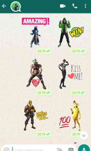 Battle royale Stickers for Whatsapp 3
