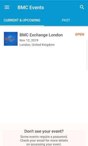 BMC Events App 2