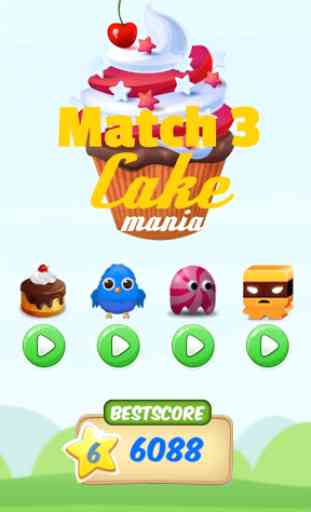 Cake Crush Mania - Match 3 1