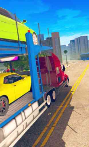 Car Transporter Truck Simulator-Carrier Truck Game 3